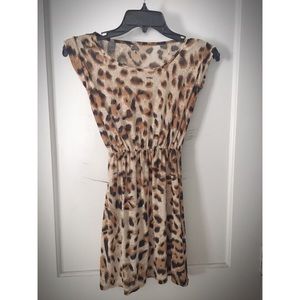 Short Cheetah dress